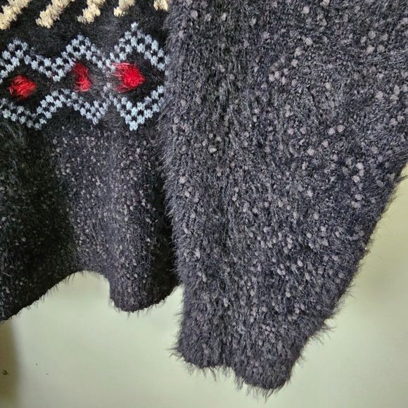 NWT FRYE NORDIC CREW NECK SEMI CROPPED PULLOVER SWEATER - Picture 9 of 15